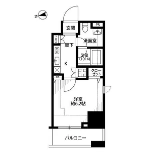 東京都荒川区南千住7【マンション】の間取り