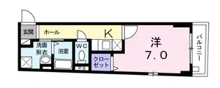 東京都北区滝野川7【マンション】の間取り