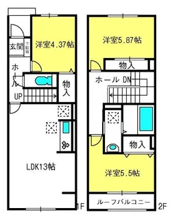 埼玉県さいたま市西区大字宝来【一戸建】の間取り