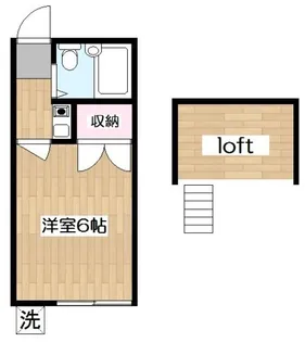 ワコーレ代沢【1階】の間取り