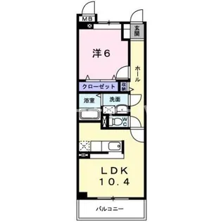 ローレル【3階】の間取り