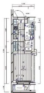 メインステージ武蔵中原フレイス【1階】の間取り