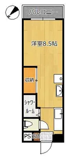 永幸マンション【1階】の間取り