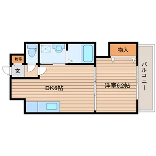 スズキヒルズ【1階】の間取り