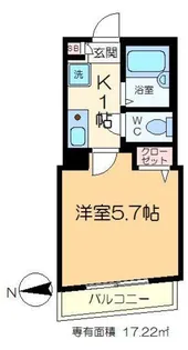 ピノ・ノワール篠崎【2階】の間取り