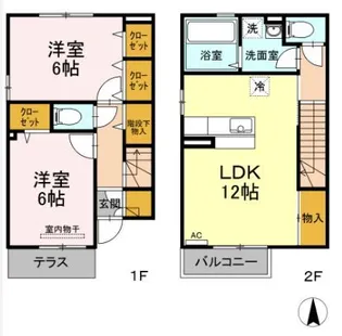 プレジール堂園IIIの間取り