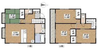 東京都福生市大字熊川【一戸建】の間取り