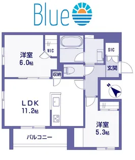 ヴィタ レンタ【1階】の間取り