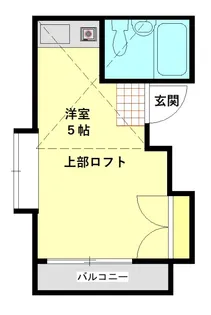 コーポ若月【2階】の間取り
