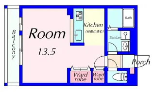 パールコート【2階】の間取り