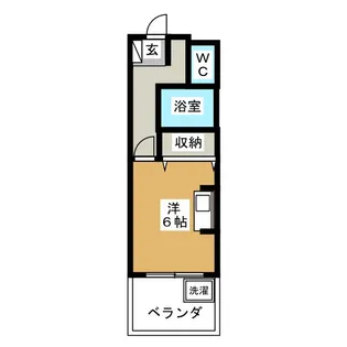 ラウンドエイト第1【3階】の間取り