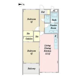 Crecer =クレセール=【4階】の間取り