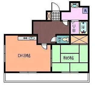 グレイストーエイ【1階】の間取り