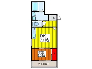 AXIA堀崎~アクシアホリサキ~.【2階】の間取り
