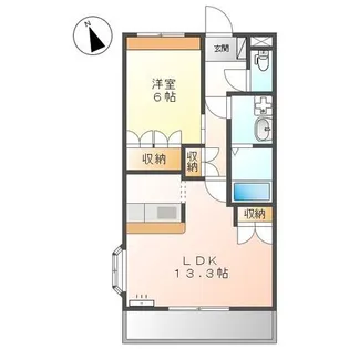 アクロポリスIII【2階】の間取り