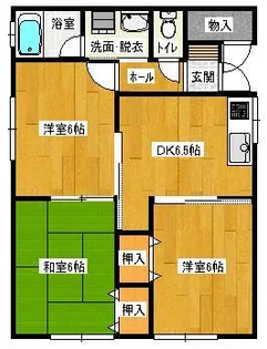 ピースアイランド大宮【2階】の間取り