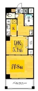 パークウォーク京都東山【5階】の間取り