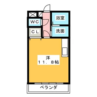 ゆうわ館【2階】の間取り
