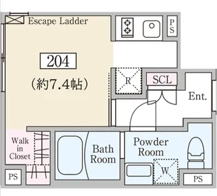 ReveResidence学芸大学【2階】の間取り