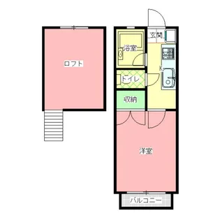 ツインヒルズ22【2階】の間取り