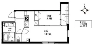 冨士プレジオ【3階】の間取り