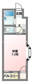 マンションデウミ2【2階】の間取り