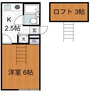 ハイム21【2階】の間取り