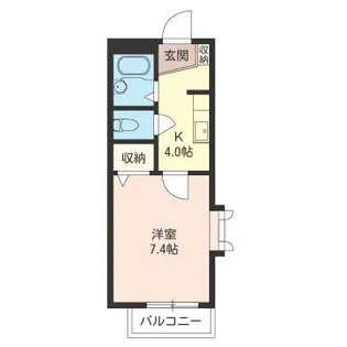 グリーンヒルズ【2階】の間取り