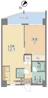 Esan Terrace内間【8階】の間取り