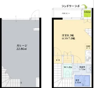 SKガレジオ馬込沢IIIの間取り