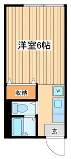 メゾン峰岡【1階】の間取り