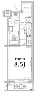ログ池上【4階】の間取り