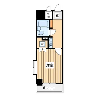 ライオンズマンション西八王子第3【5階】の間取り