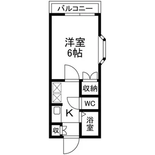 カディス68【1階】の間取り