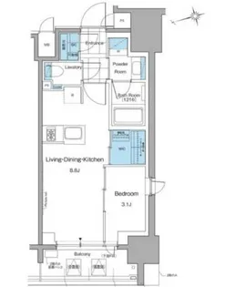 ルフォンプログレ本郷三丁目【4階】の間取り