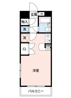 ワコーレ川崎【5階】の間取り