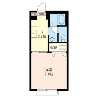 メイフェア【1階】の間取り