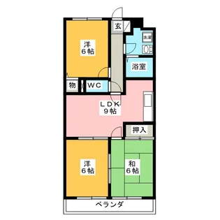 アステイオンII【1階】の間取り