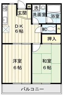 レストシェル南浦和【3階】の間取り