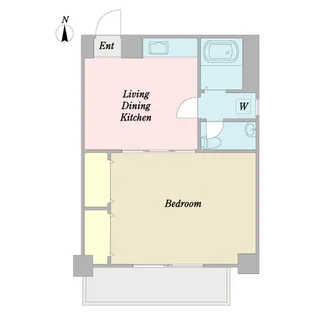メゾン柿の木坂【2階】の間取り