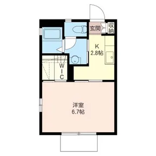 ピュアグリーン【1階】の間取り