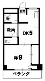 三井ビル【4階】の間取り
