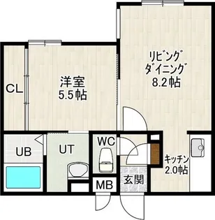 effort nango【1階】の間取り