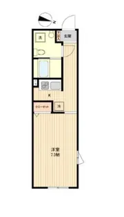 GC用賀【3階】の間取り