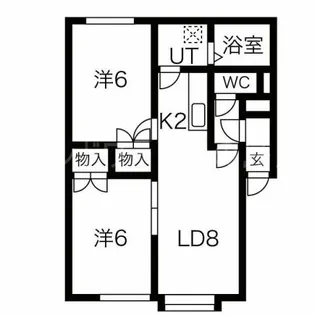 クローバーホーム宮の沢【2階】の間取り