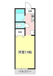 DWELL ARK【2階】の間取り