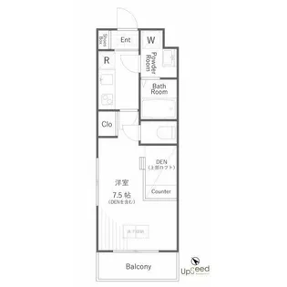 The Well Mejiro【2階】の間取り