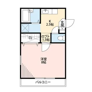 凛 河原町【1階】の間取り