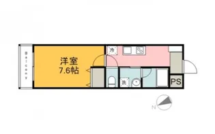 Pablo観音本町I【6階】の間取り