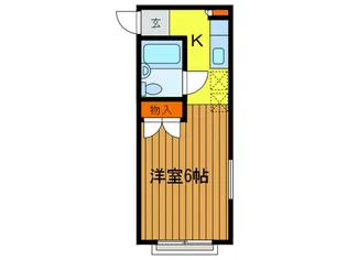 西町コート【2階】の間取り